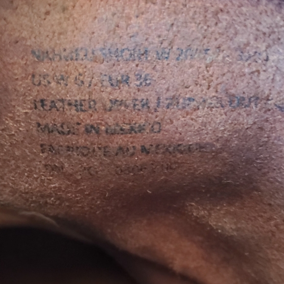 OluKai leather dark brown boots size 6 - Picture 4 of 6